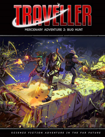 Traveller: Mercenary Adventure 2 - Bug Hunt  + complimentary PDF