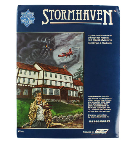 Mercenaries, Spies & Private Eyes: Stormhaven GM Adventure Pack
