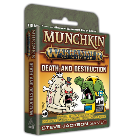 Munchkin Warhammer Age of Sigmar: Death and Destruction - reduced