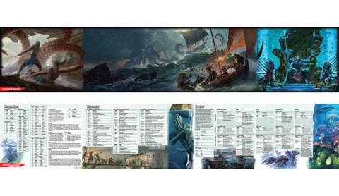 Dungeons & Dragons DM Screen: Of Ships & The Sea
