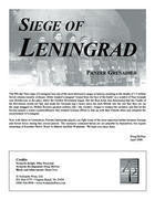 Panzer Grenadier: Siege of Leningrad