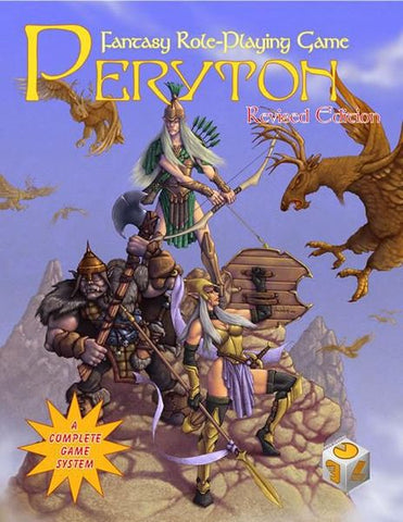 Peryton Fantasy Role-Playing Game (Revised Edition) - reduced