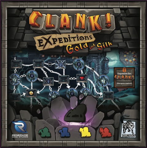Clank! Expeditions: Gold and Silk - Leisure Games