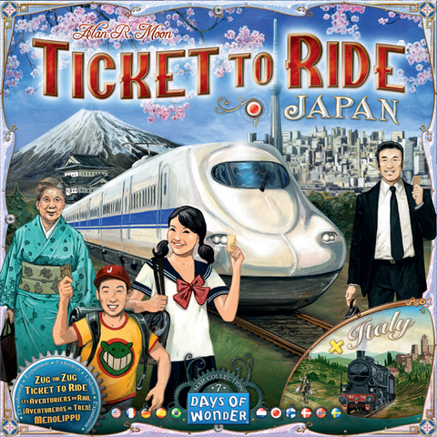Ticket to Ride Japan & Italy: Map Collection Volume 7
