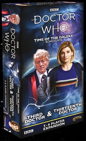 Doctor Who: Time Of The Daleks Board Game: Third Doctor And Thirteenth Doctor Expansion