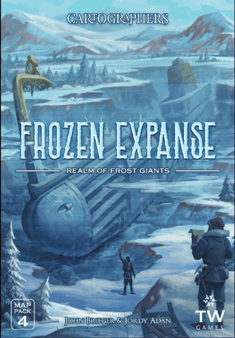 Cartographers Card Game: Heroes Map Pack 4 Frozen Expanse