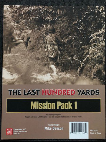 Last Hundred Yards Mission Pack 1