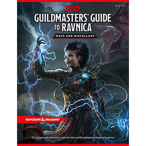 Dungeons & Dragons 5th Edition: Guildmasters' Guide to Ravnica Maps and Miscellany
