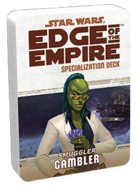 Star Wars Edge of the Empire: Gambler Specialization Deck