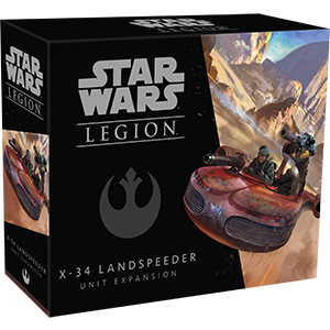 Star Wars Legion: X-34 Landspeeder Unit Expansion - reduced