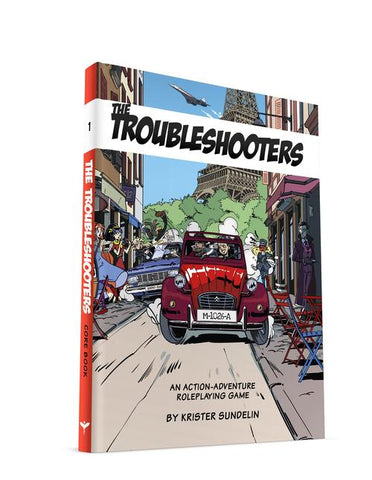 The Troubleshooters: Core Rule Book + complimentary PDF (code inside book)