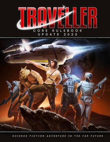 Traveller Core Rulebook (2022 Update) + complimentary PDF