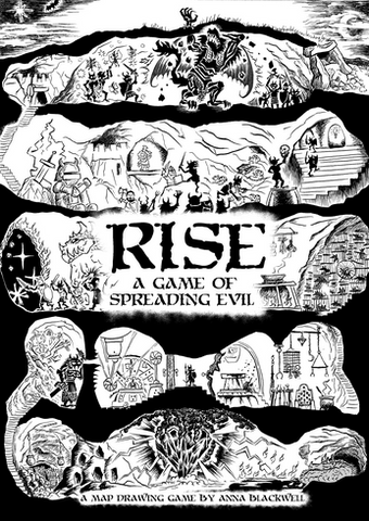 RISE: A Game of Spreading Evil + complimentary PDF via online store