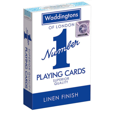 Waddington No 1 Playing Cards - Available in red or blue