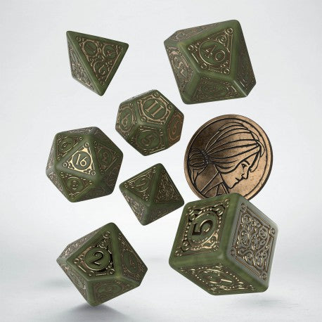 The Witcher Dice Set. Triss - The Fourteenth of the Hill