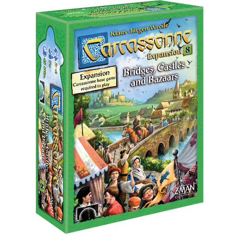 Carcassonne Expansion 8: Bridges, Castles & Bazaars - Leisure Games